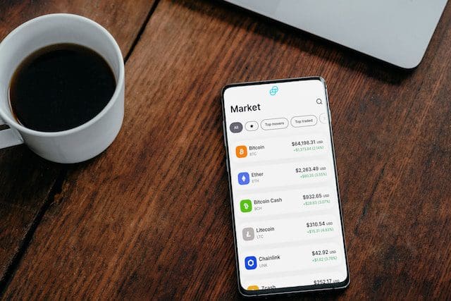 huidige crypto koersen van altcoins