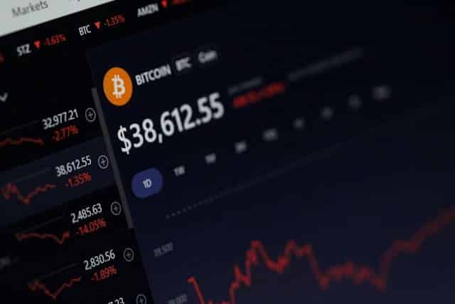 koers van bitcoin