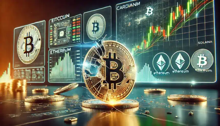 bitcoin in de problemen