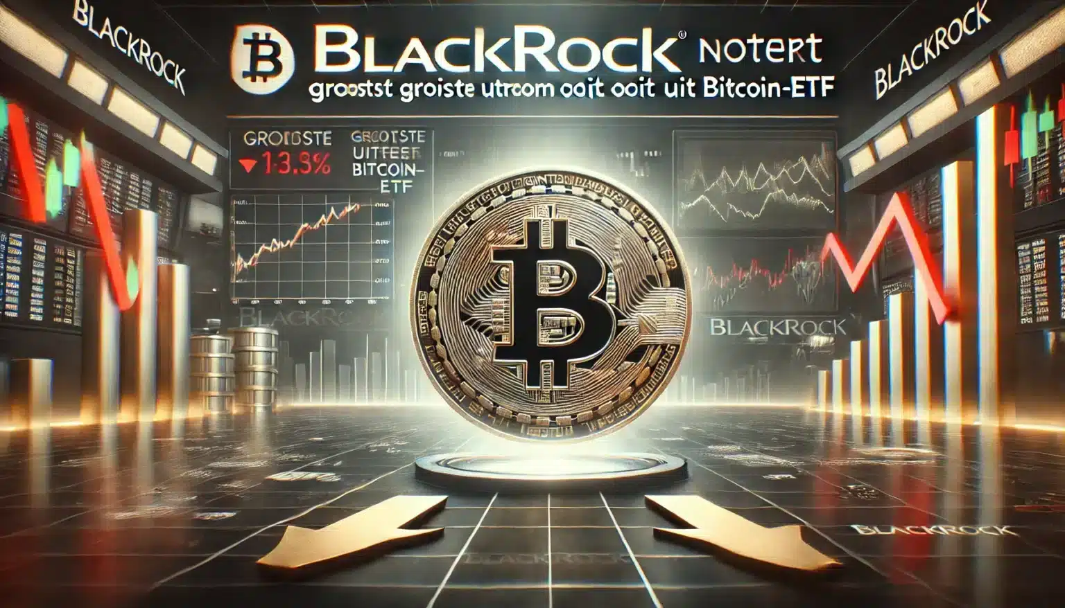 bitcoin etfs uitstroom blackrock