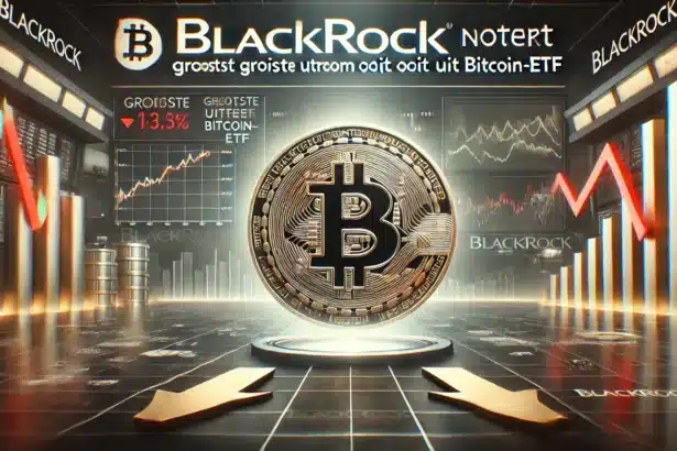 bitcoin etfs uitstroom blackrock