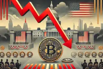 bitcoin koers daalt door donald trump