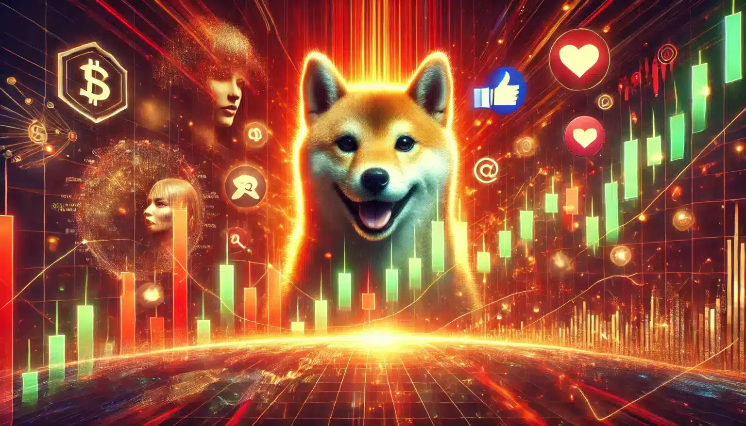 shiba inu koers schommelt