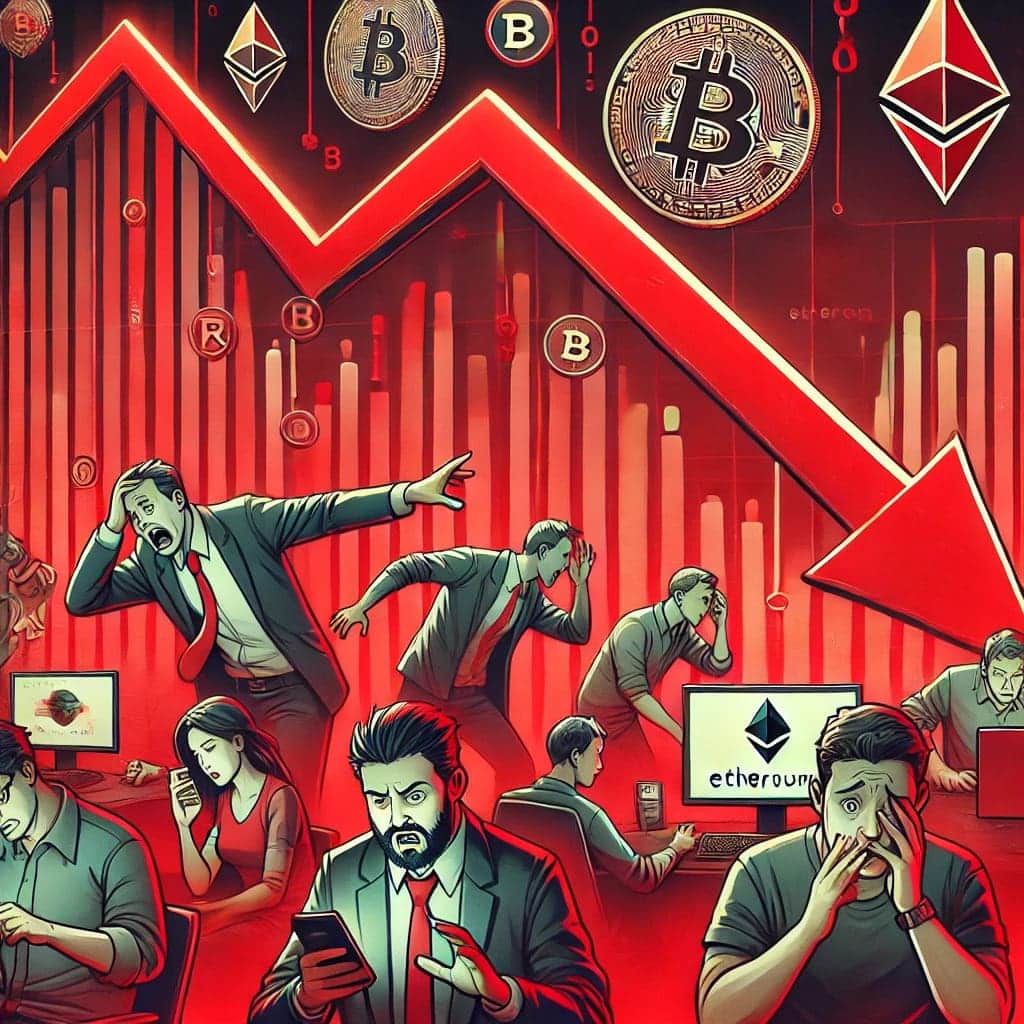 Crypto koersen in het rood, paniek of koopkans?