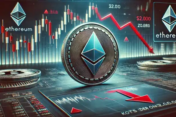 ethereum koers heeft het lastig