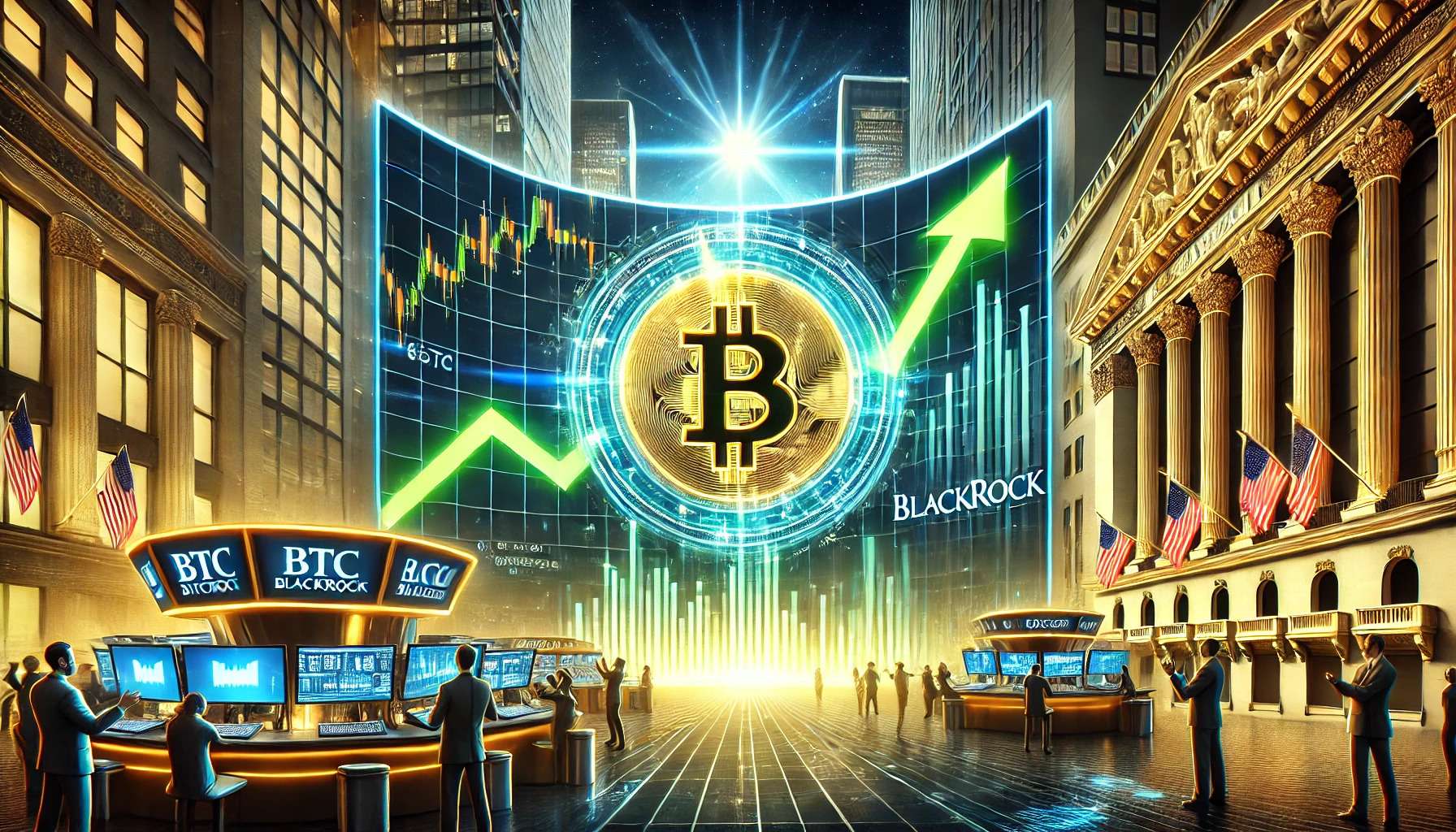 Bitcoin koers stijgt na BlackRock’s aankoop van $643 miljoen in BTC
