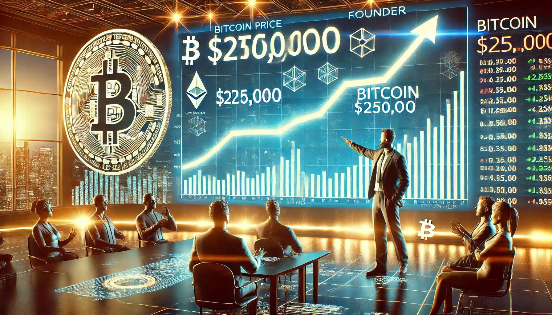 Bitcoin koersverwachting - Cardano oprichter voorspelt $250.000
