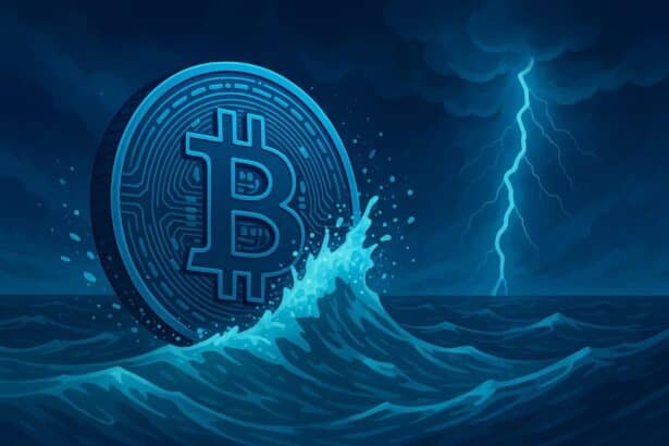 bitcoin in zwaar weer