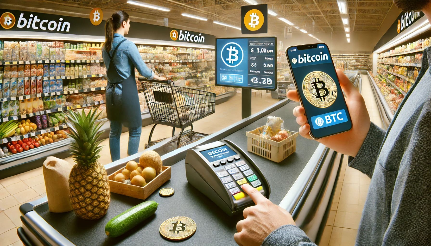 Boodschappen betalen met Bitcoin? In deze Zwitserse Spar kan het al