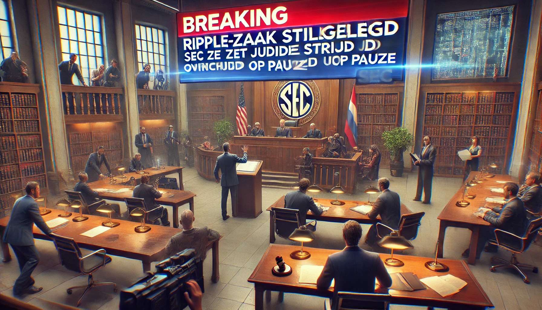 BREAKING: Ripple vs SEC zaak stilgelegd – SEC zet juridische strijd onverwacht op pauze
