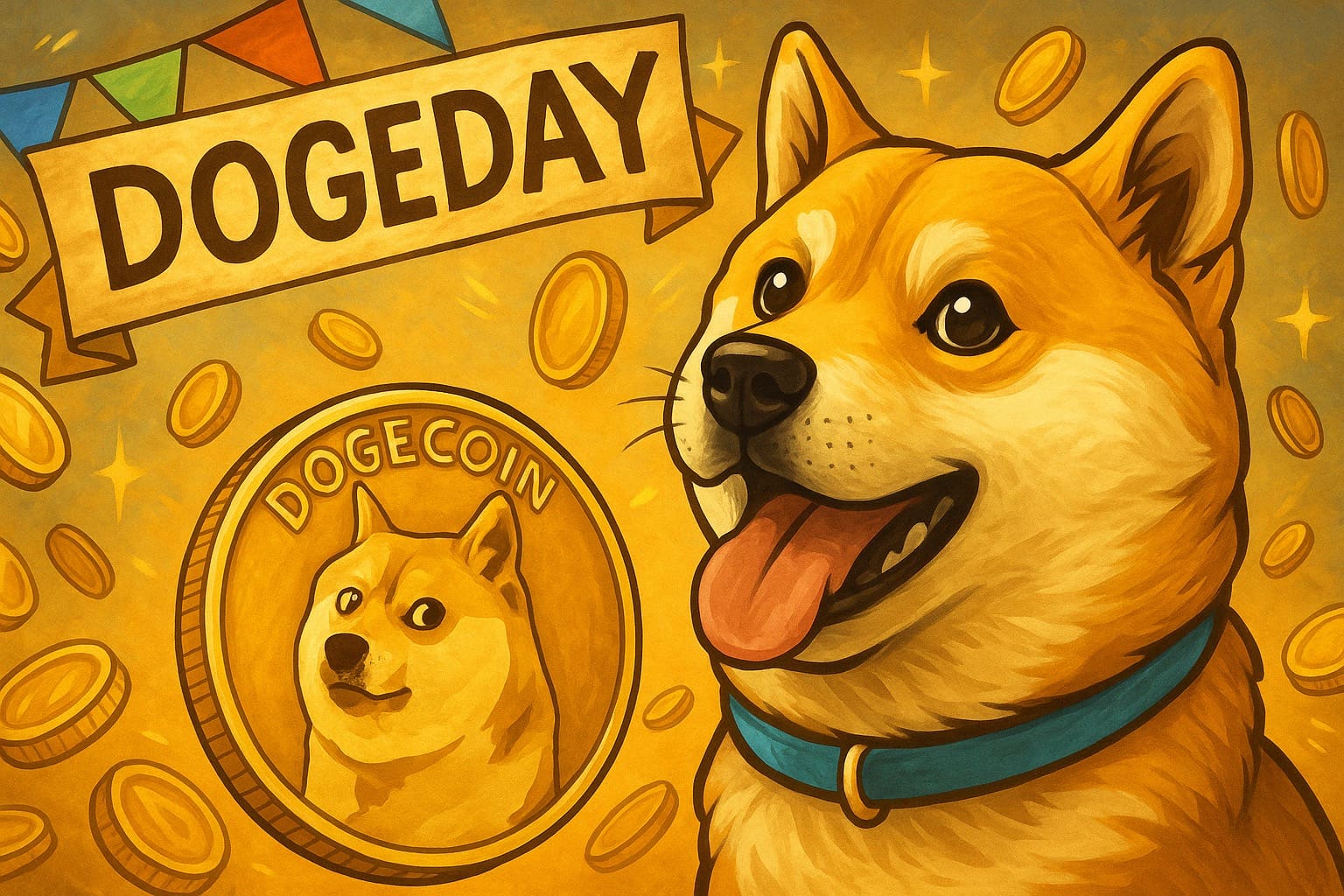 dogecoin viert dogeday