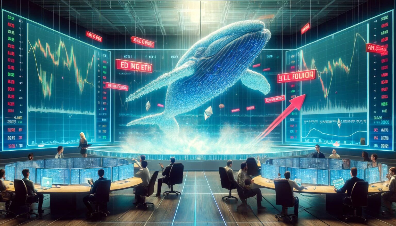 Ethereum koers in beweging - Waarom sommige whales verkopen en anderen juist kopen