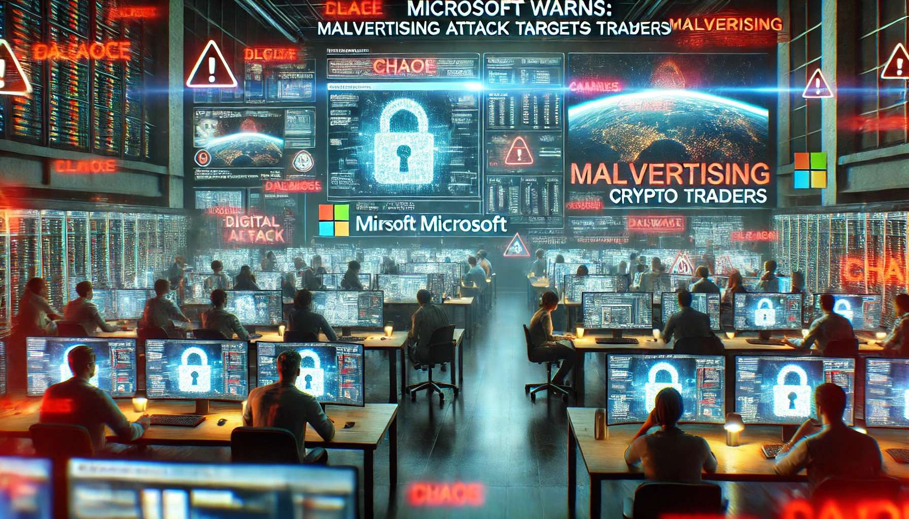 Microsoft waarschuwt - Malvertising-aanval richt ravage aan onder cryptohandelaren