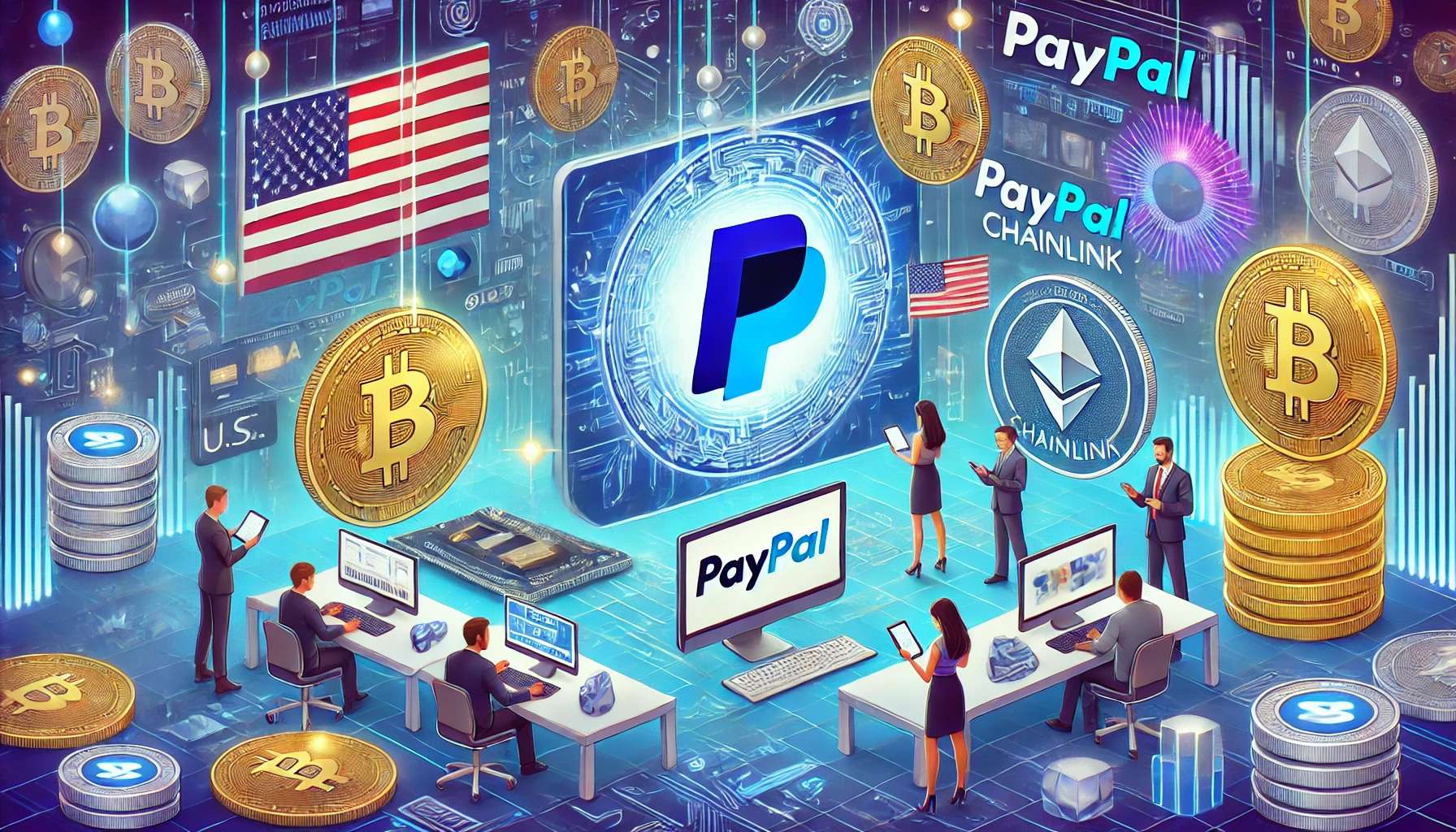 PayPal zet grote stap - Solana en Chainlink nu beschikbaar voor Amerikaanse klanten