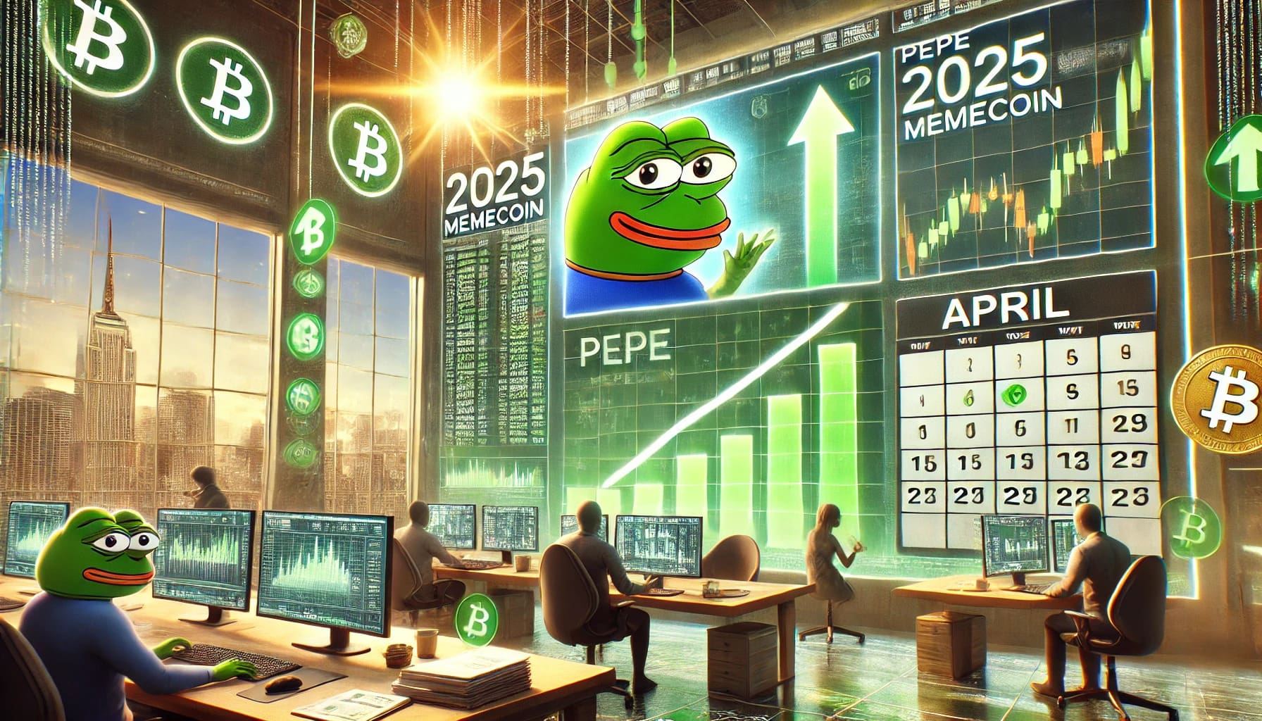 PEPE koersverwachting 2025 - Stijgt de memecoin verder in april?