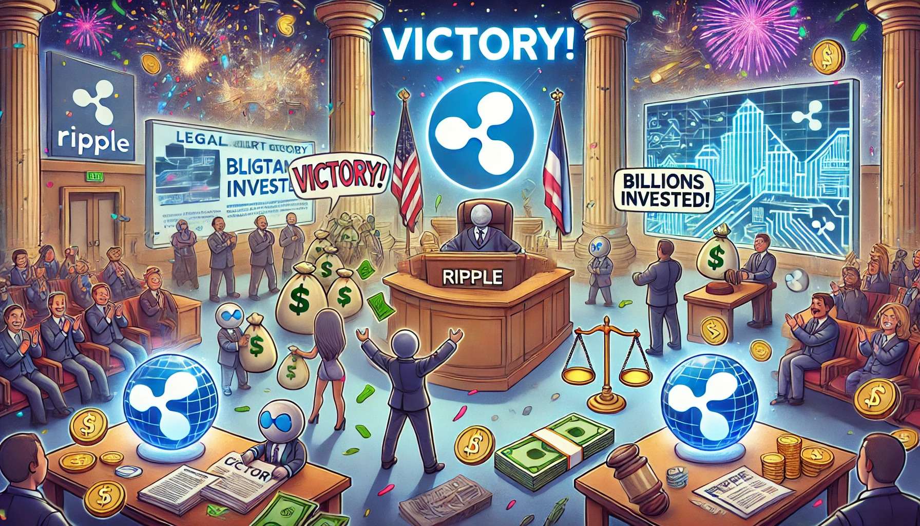 Ripple verslaat SEC en investeert miljarden in nieuwe markt
