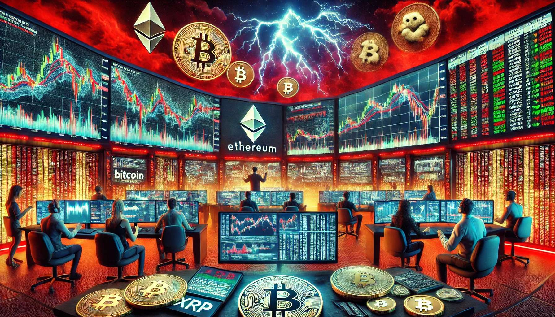 Van Bitcoin tot Shiba Inu - Crypto koersen staan onder hoogspanning