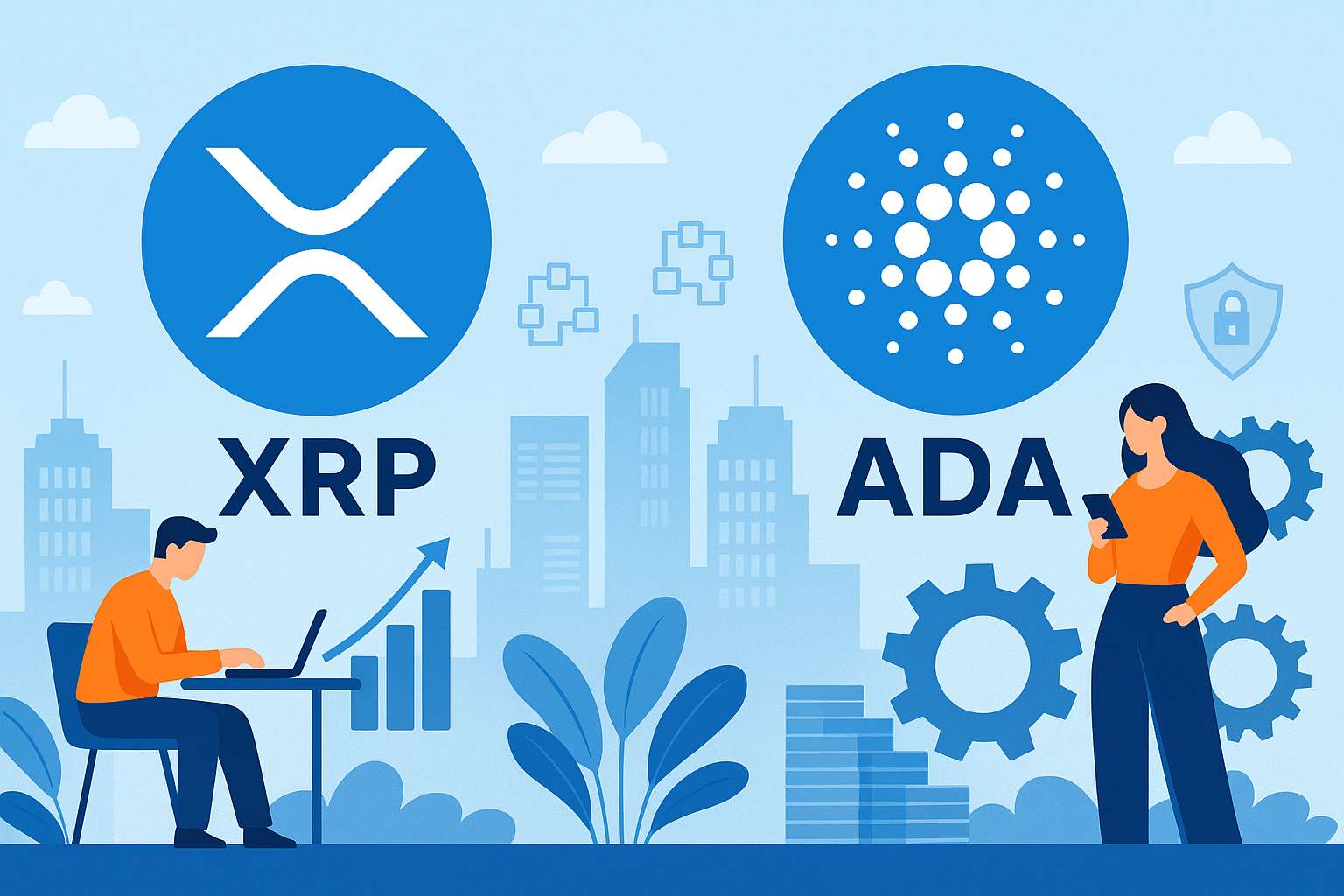 Ripple (XRP) vs. Cardano (ADA): Verschillen, Toepassingen en Kopen (2025)
