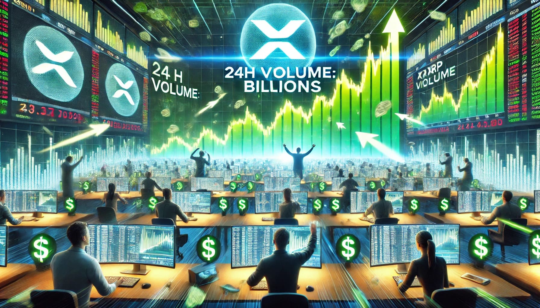 XRP maakt indrukwekkende comeback - miljarden verhandeld in 24 uur