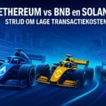 Ethereum vs Binance en Solana - Strijd om lage transactiekosten