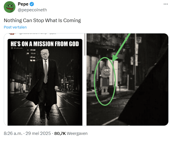 Pepe, Nothing can stop what is coming.