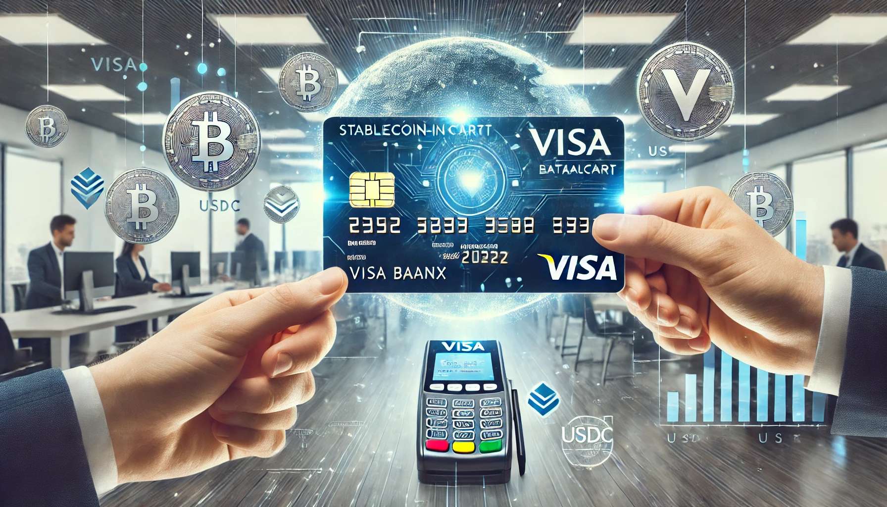 Visa en Baanx brengen stablecoin-betaalkaart naar de markt