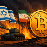 israel iran conflict bitcoin reactie