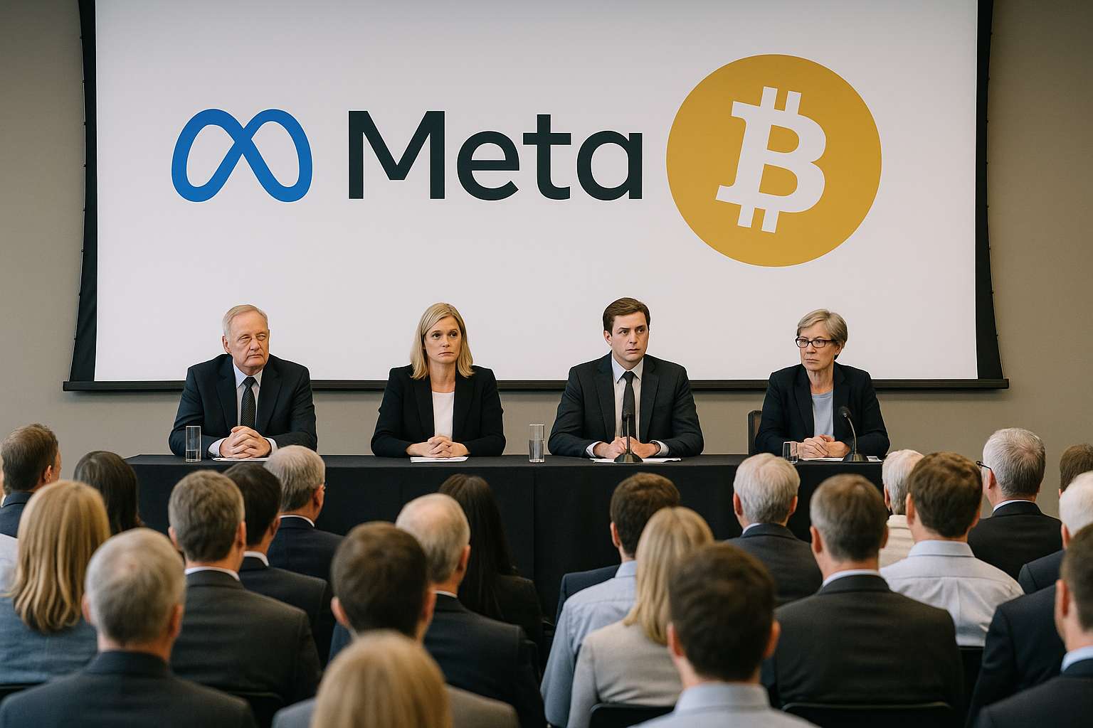 Meta aandeelhouders verwerpen Bitcoin voorstel