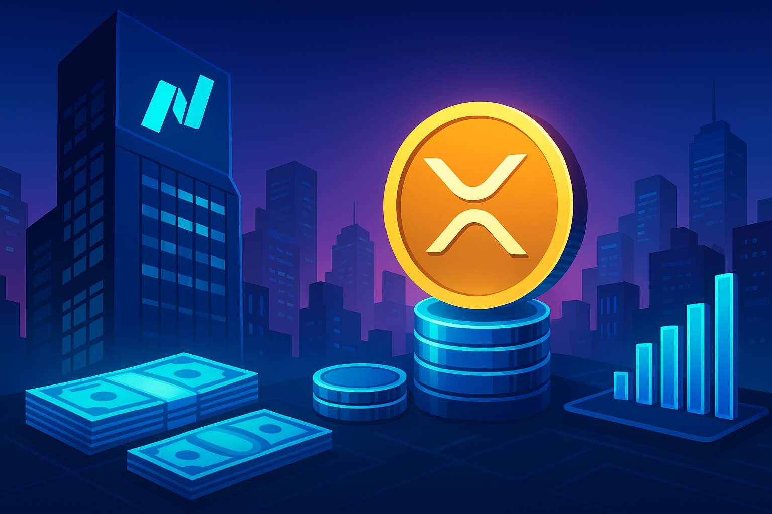 Nasdaq-bedrijf Webus lanceert XRP reserve van $300 Miljoen