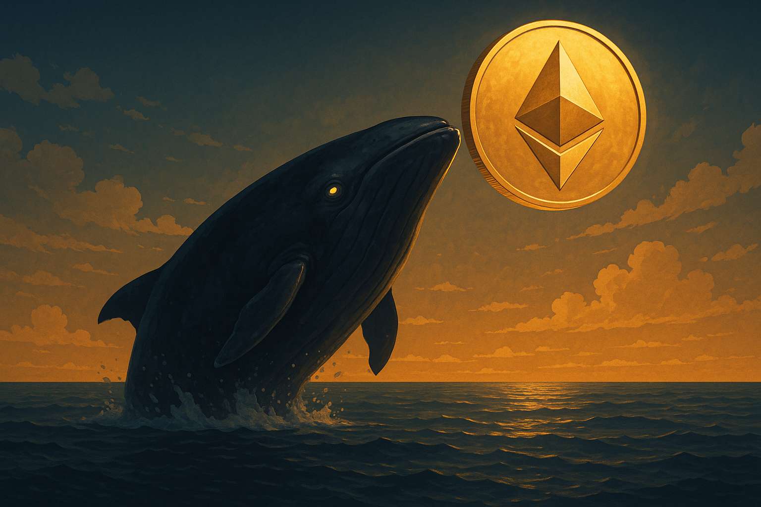 Slapende Ethereum whale haalt miljoenenwinst binnen