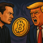 Cryptomarkt onder druk na ruzie tussen Musk en Trump