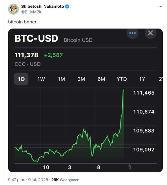 X bericht Billy Markus