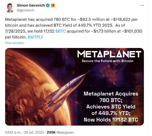 X bericht Simon Gerovich