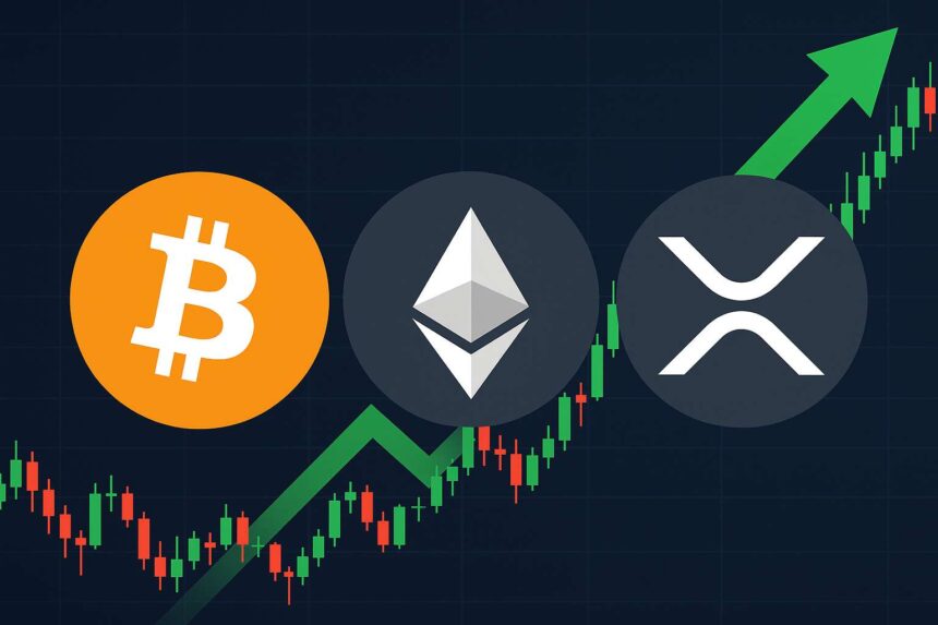 Bitcoin, Ethereum en XRP koers verwachting voor 7 juli 2025