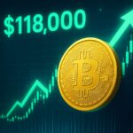 Nieuwe recordhoogte voor bitcoin: BTC koers breekt $118K