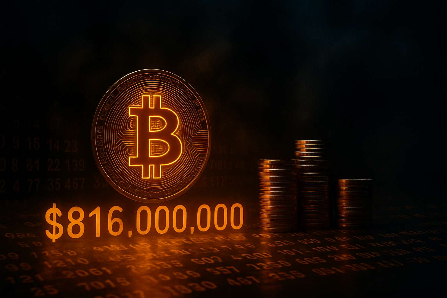 Bitcoin transactie van 816 miljoen dollar zet beleggers op scherp