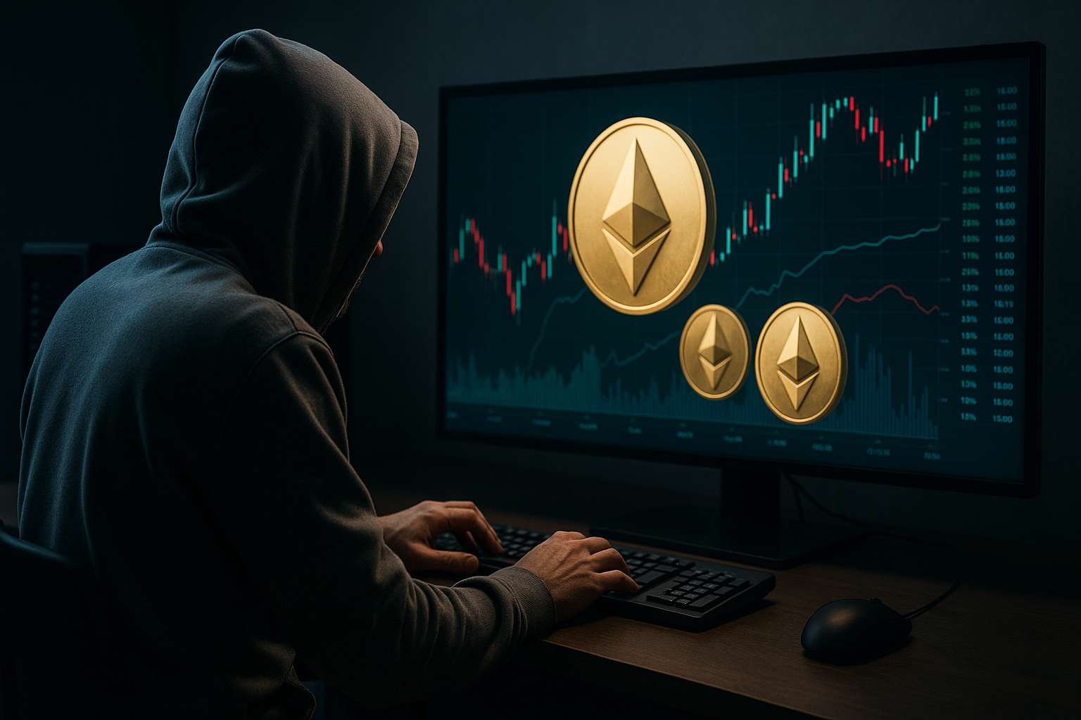 Coinbase hack: hacker koopt 4.800 ETH terug
