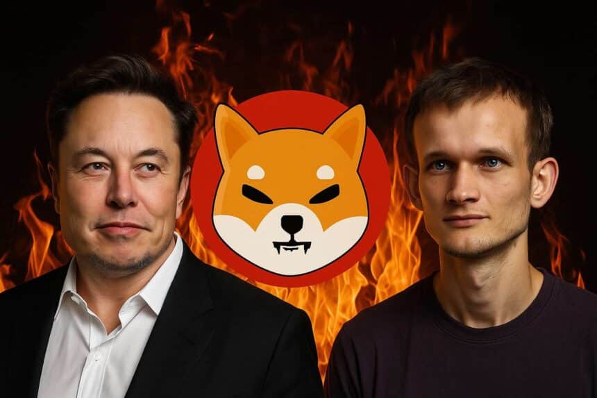 SHIB-fans dagen Elon Musk uit: ‘Durf jij net als Vitalik te burnen?’