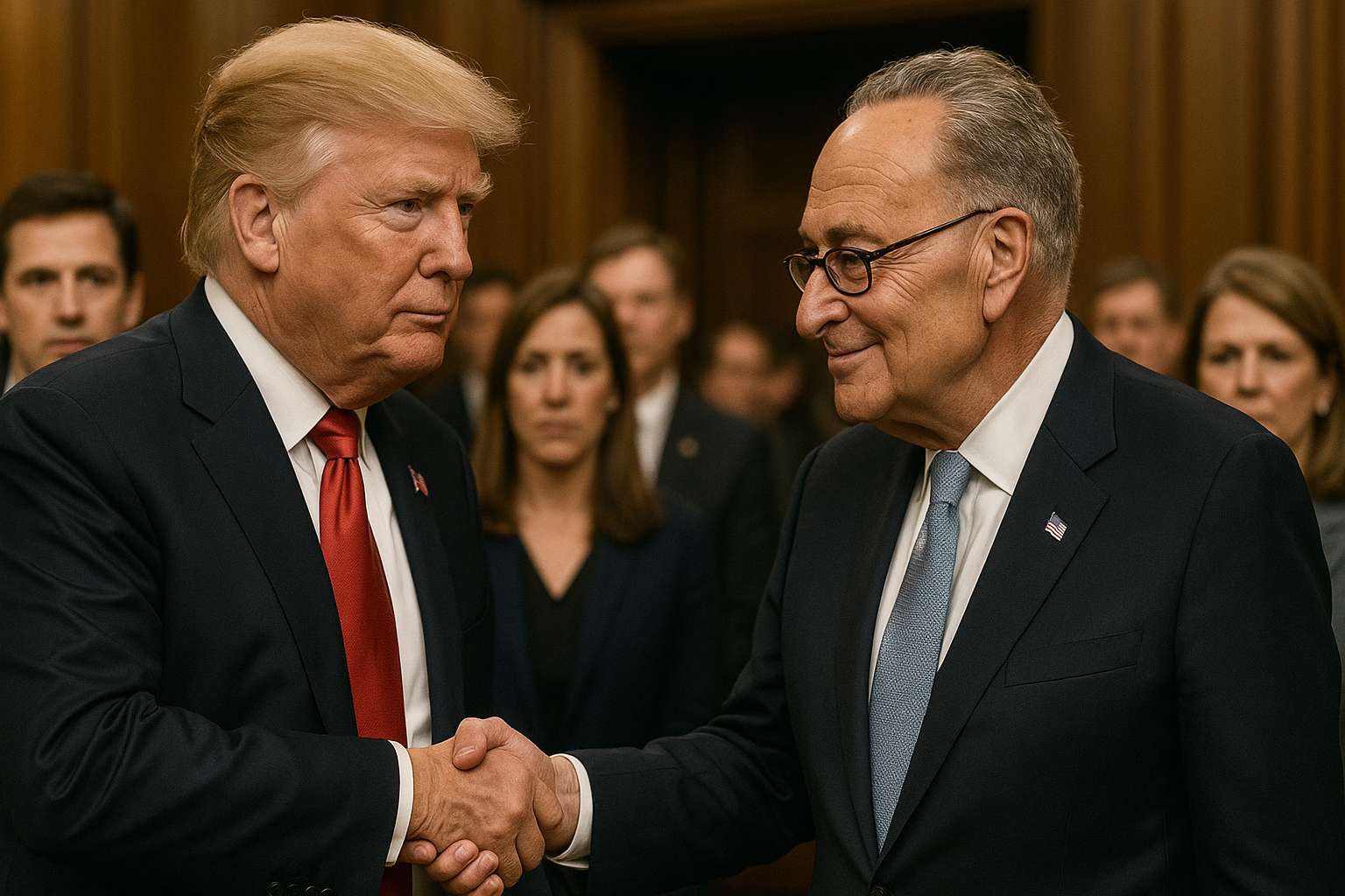 GENIUS Act gered: Trump smeedt cruciale deal