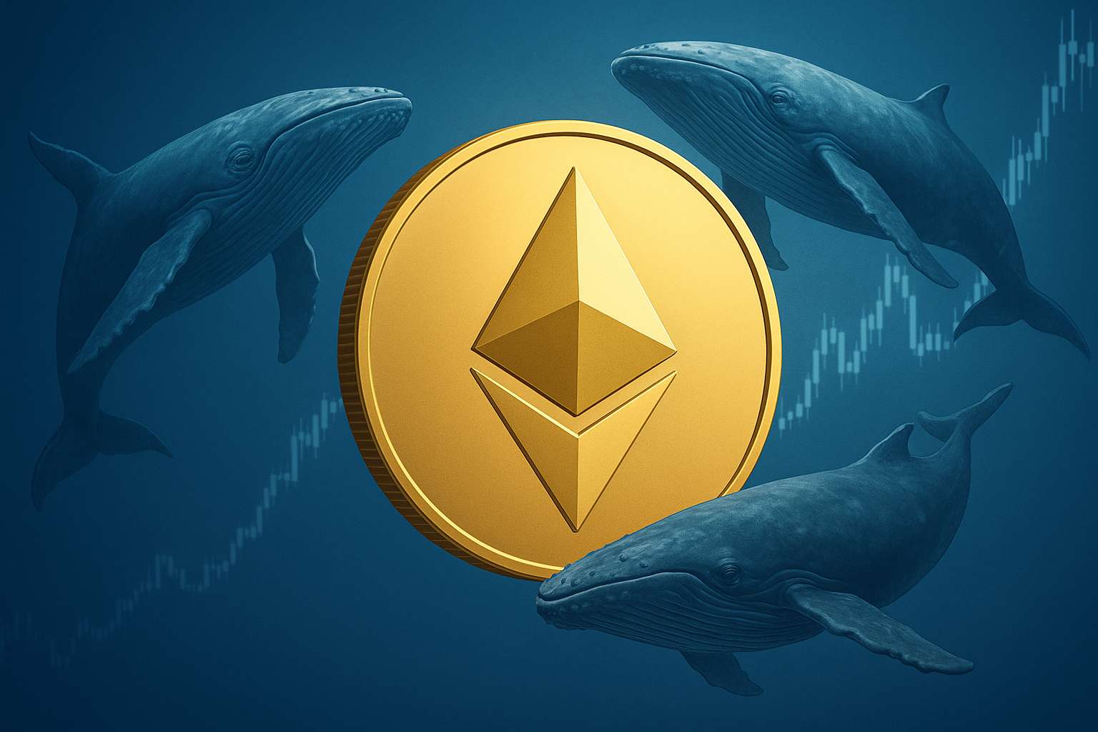 Whales kopen 220k ETH: Ethereum koers nadert $4.000