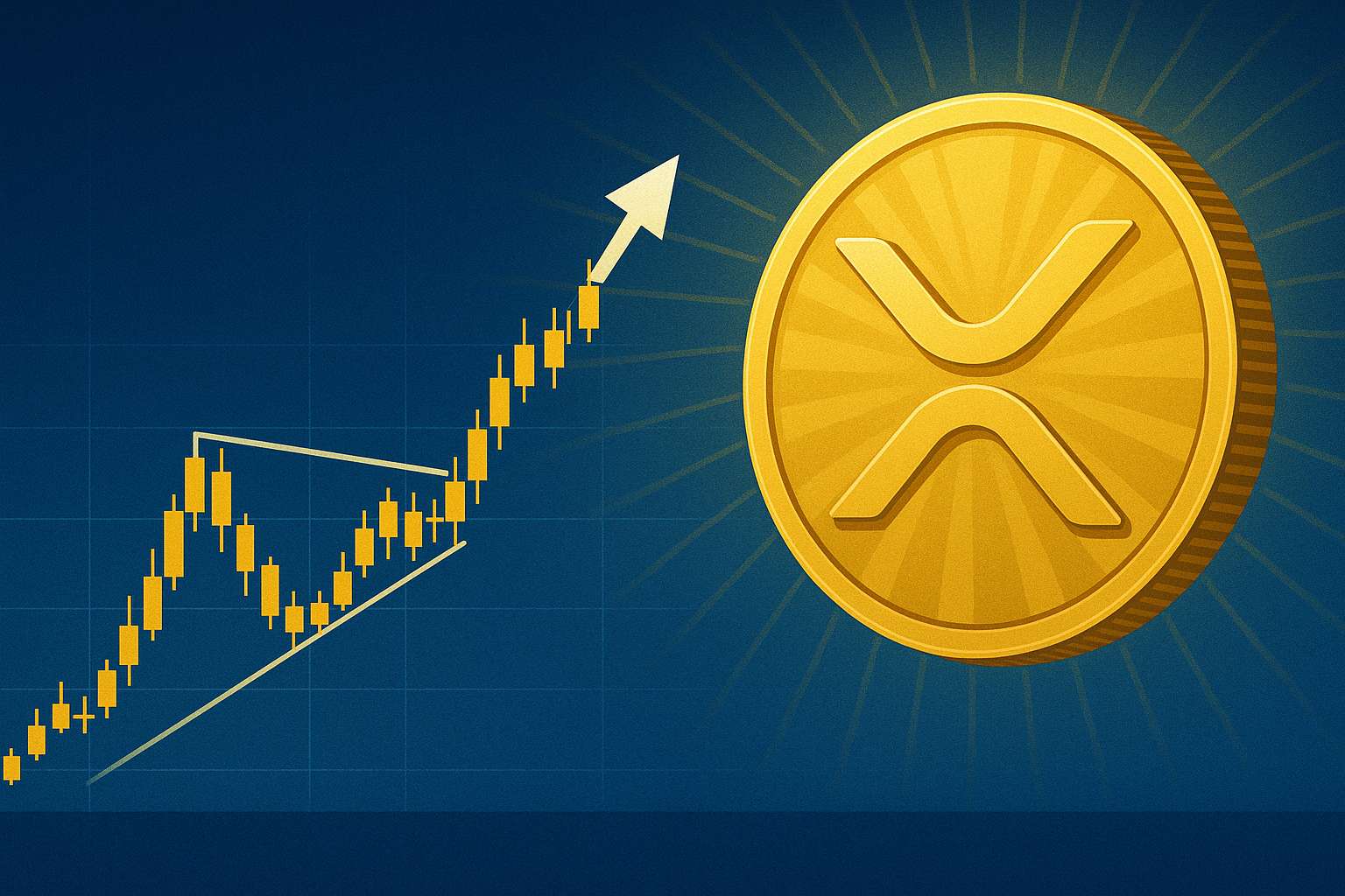 XRP koers verwachting: Technisch patroon wijst enorme stijging