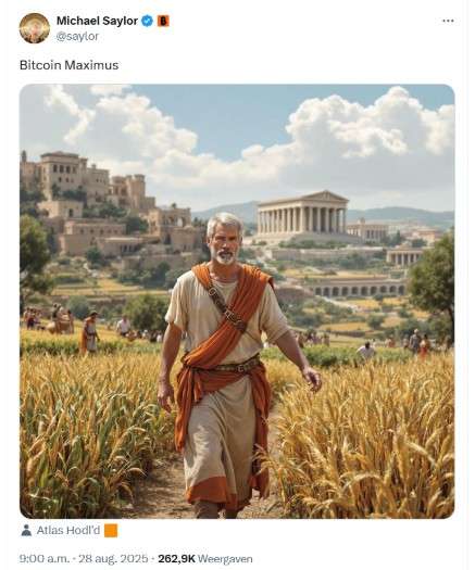 X bericht Michael Saylor