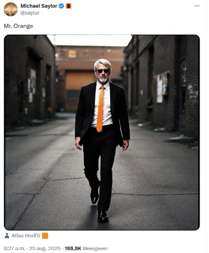 X bericht Michael Saylor