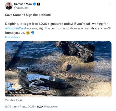 X bericht Samson Mow