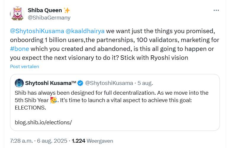 X bericht ShibaGermany
