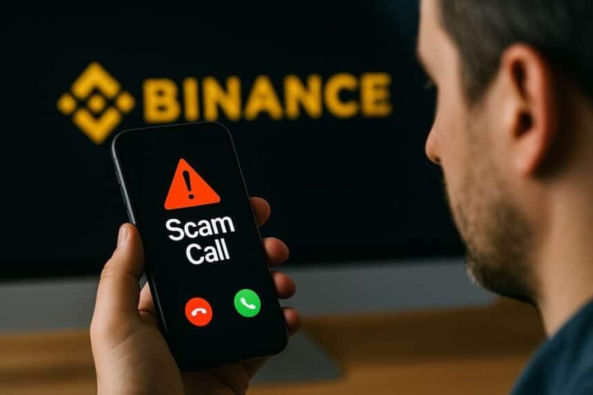 Nieuwe Binance scam via telefoon: CEO Richard Teng slaat alarm