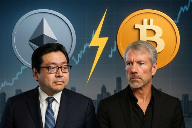 Bitcoin vs. Ethereum: Bitmine daagt Michael Saylor uit om de troon