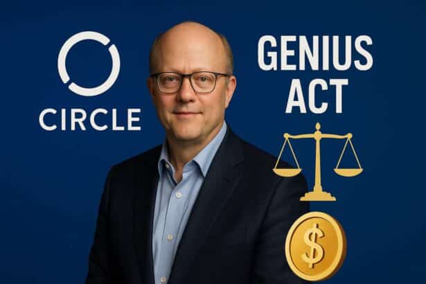Circle-oprichter noemt GENIUS Act stablecoin wetgeving mijlpaal