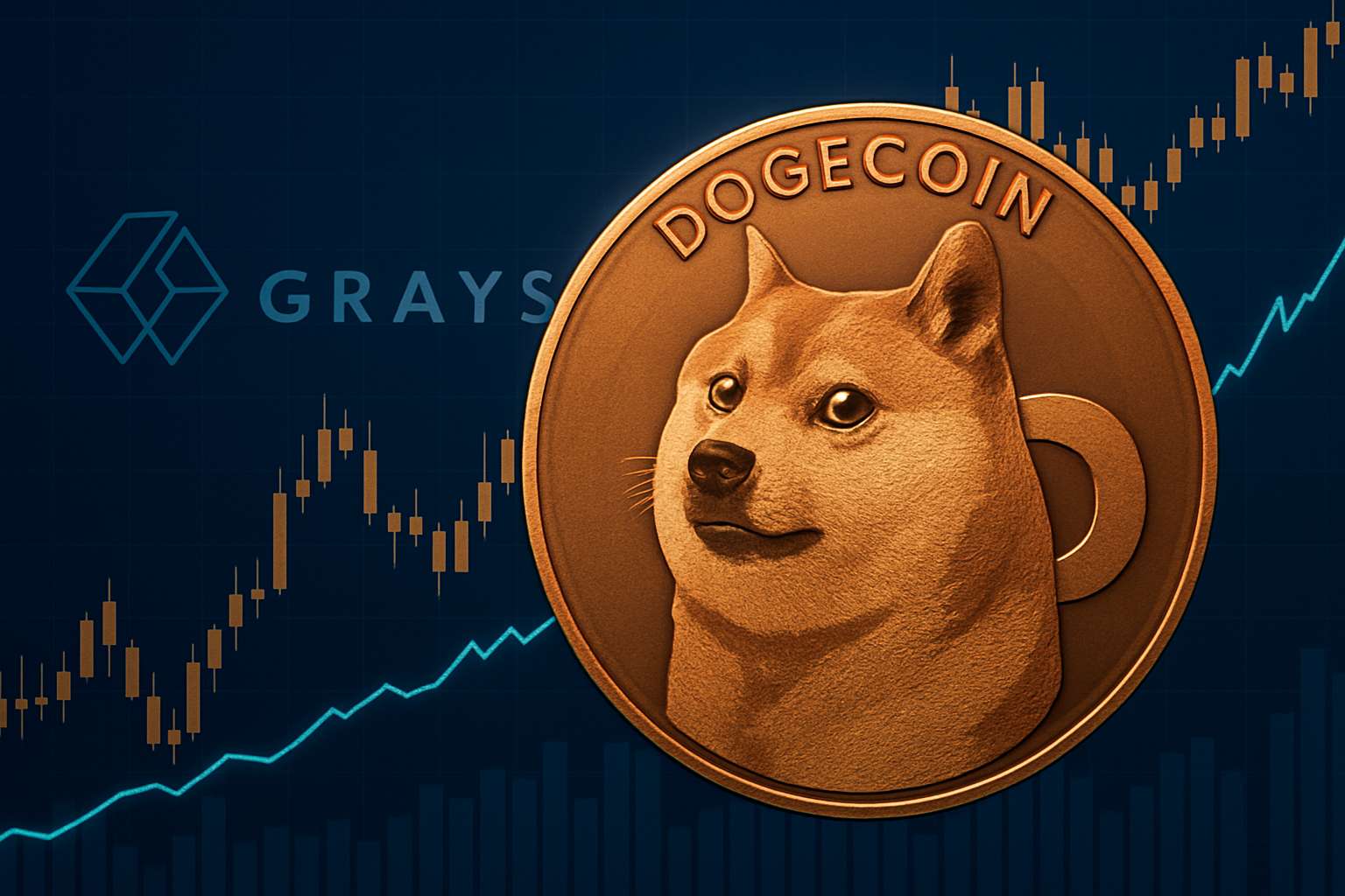Dogecoin ETF op komst? Grayscale dient aanvraag in bij SEC