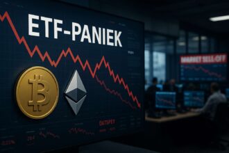 ETF-paniek: Bitcoin en Ethereum verliezen honderden miljoenen